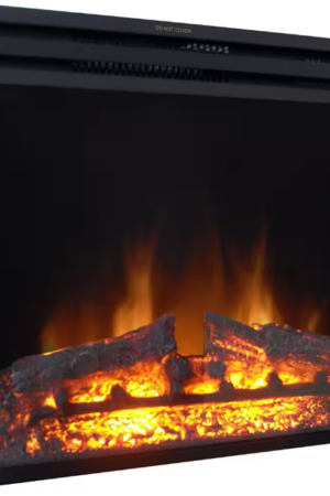 Cambridge 25 Freestanding  Electric Curved Fireplace Insert w/ Remote Control