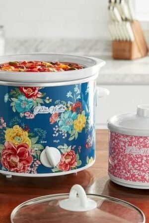 The Pioneer Woman Fancy Flourish Slow Cooker Set of 2