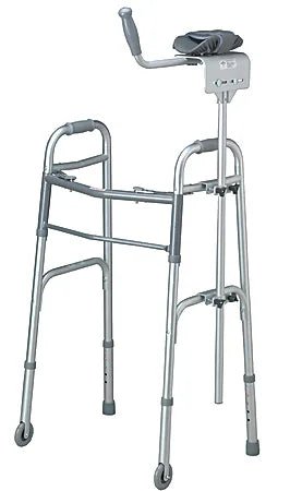 Medline Guardian Walker Platform Attachment Set, Gray