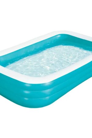 Bluescape Blue 10 ft Family Inflatable Swimming Pool, Round, Age 6 & up