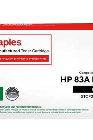 Remanufactured Black Toner Replacement for HP 83A
