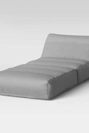 Fold-Out Lounge Seat Gray