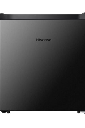 Hisense 1.6 Cu. ft. Single Door Mini Fridge, Black, 17.5 Width