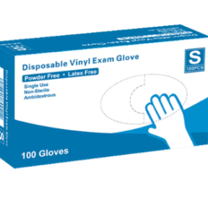 Vinyl Exam Gloves, Small