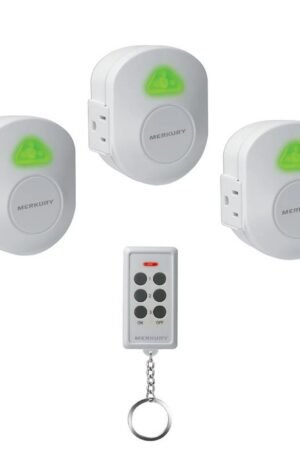 Wireless Outlet with Remote,  3 Pack
