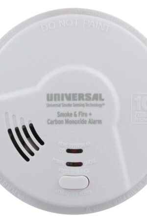 Hallway 3-in-1 Smoke, Fire and Carbon Monoxide Smart Alarm with 10 Year Tamper-Proof Sealed Battery