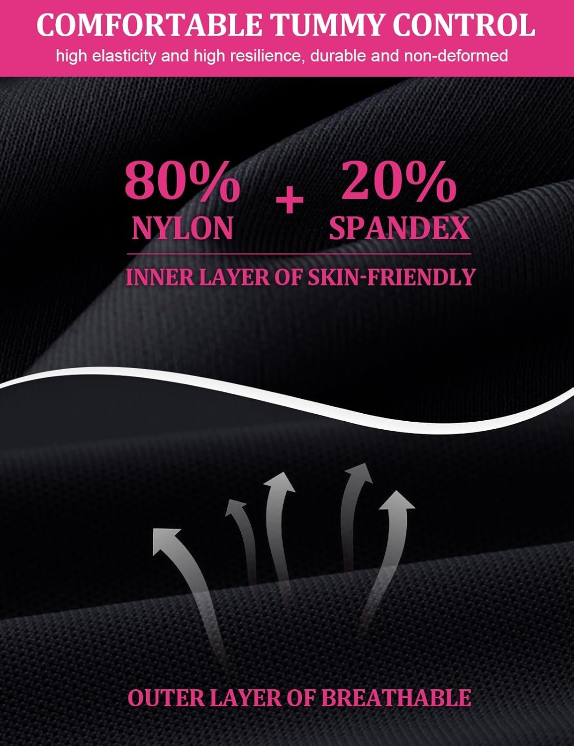 Waist Trainer for Women, Tummy Control Sports Girdle, Workout Body Shaper with Adjustable Shoulder Straps - Image 44