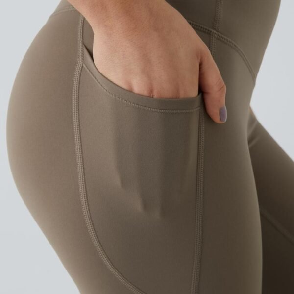 SoCinched High Waisted Tummy Control Side Pocket Shaping Training Leggings - Image 7