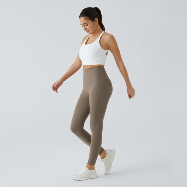 SoCinched High Waisted Tummy Control Side Pocket Shaping Training Leggings - Image 9