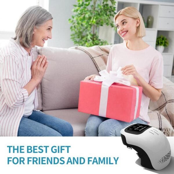 Cordless Knee Massager and Vibration,Adjustable Temperature Knee Massager with Clear Visible LED Screen - Image 4