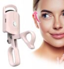 Portable Electric Heated Eyelash Curler, Rapid Heated Lash Curler, 3 Heating Modes Rechargeable Electric Eyelash Curler